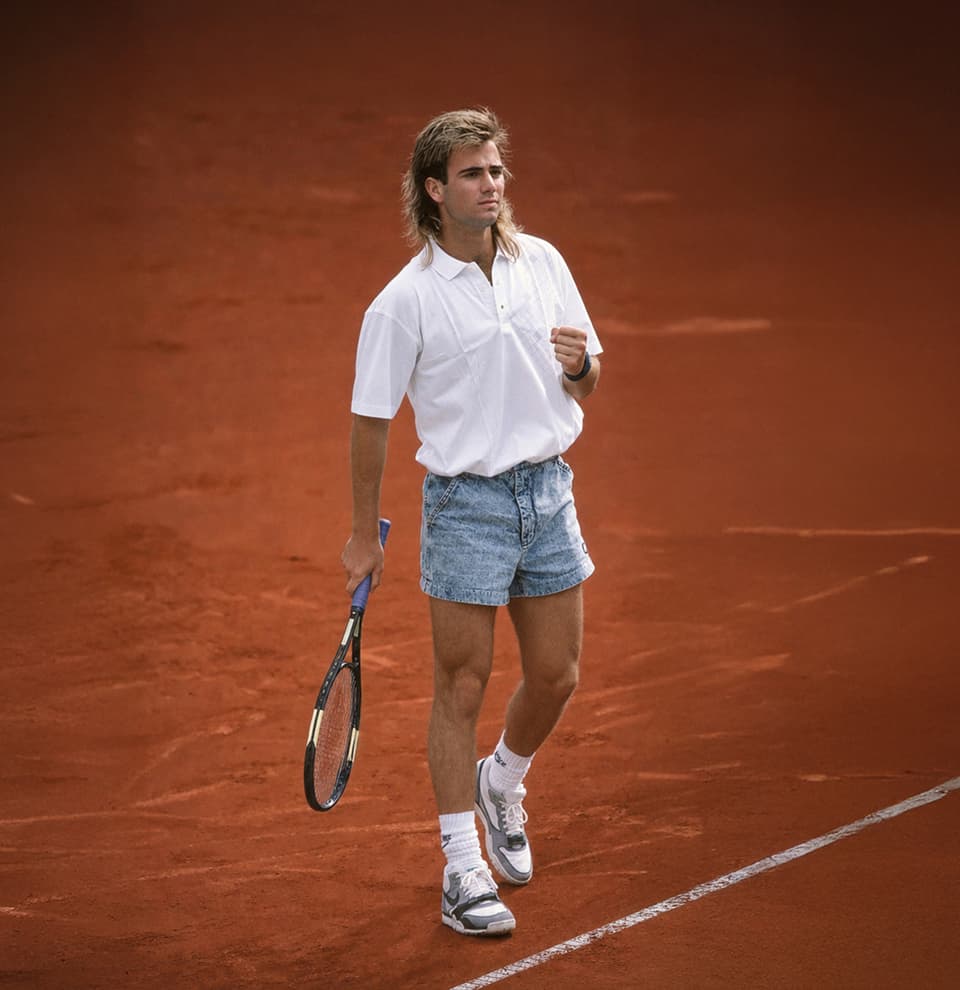 Los shorts de denim de Agassi que McEnroe rechazó por ridículos